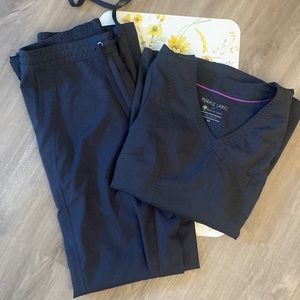 Purple label healing hands ScrubSet!